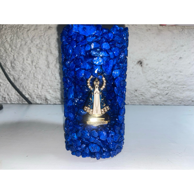 ✨ Vela de Gruta Artesanal ✨  Feita com muito carinho e dedicação, perfeita para decoração, oração e momentos de fé 🙏