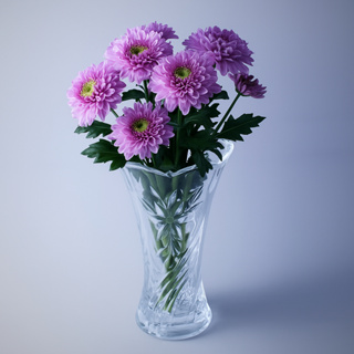 Vaso De Vidro 24cm Decorativo Alto Relevo Resistente Arranjo Flores em Oferta na Shopee