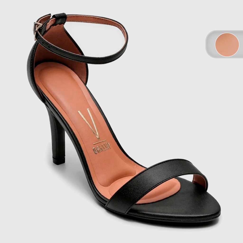 Sandalia Vizzano Salto Alto Stiletto Gisele Casual Feminina 6249452 em Oferta na Shopee