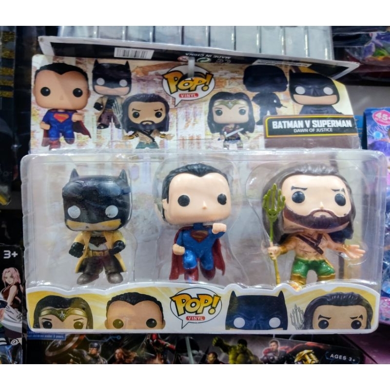 Batman- super man- Aquaman