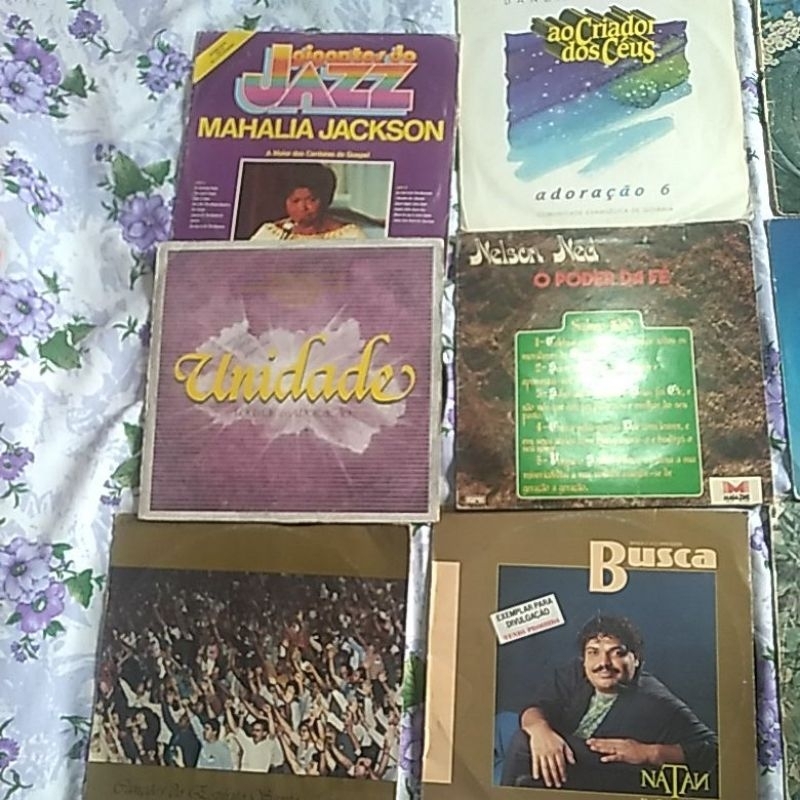 Discos vinil Gospel Evangélicos cada