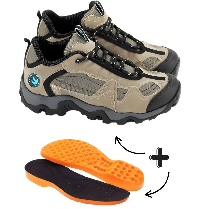 Kit Tenis Adventure com Palmilha em Gel Conforto Macio Original em Oferta na Shopee