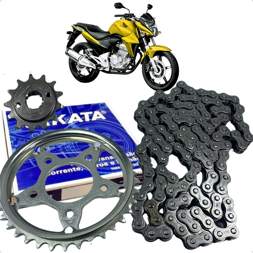 Kit Relação Corrente Coroa Pinhão Cb 300 R