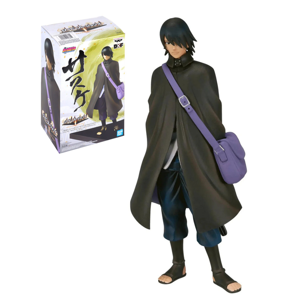 Sasuke Uchiha Banpresto Estátua Shinobi Relations DXF Boruto Naruto Next Generations Action Figure