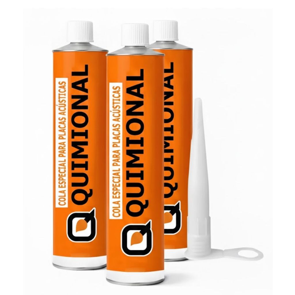 03 Colas Para Espuma Acústica Anti-chamas - 400g.