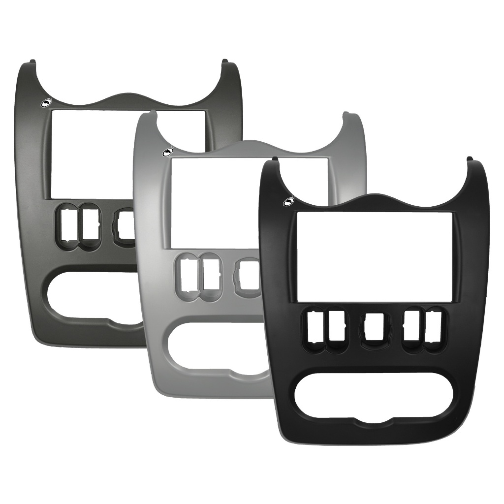 Moldura De Painel 2 Din Renault Sandero e Logan 2008 à 2011