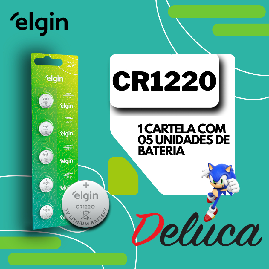 Elgin CR 1220 3v Escolha sua quantidade