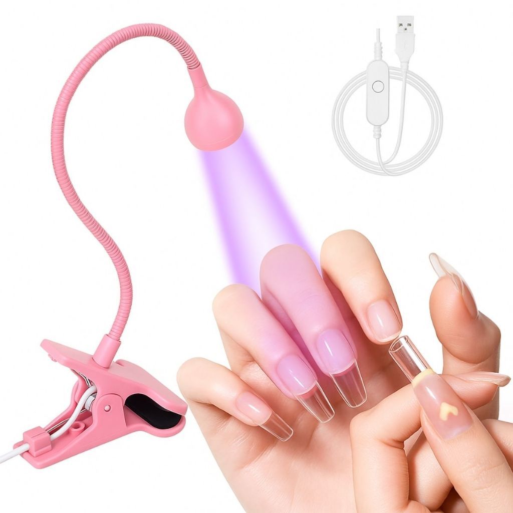 Mini Cabine Lanterna Clip De Mesa Led Uv Secagem Gel Para Unhas em Oferta na Shopee