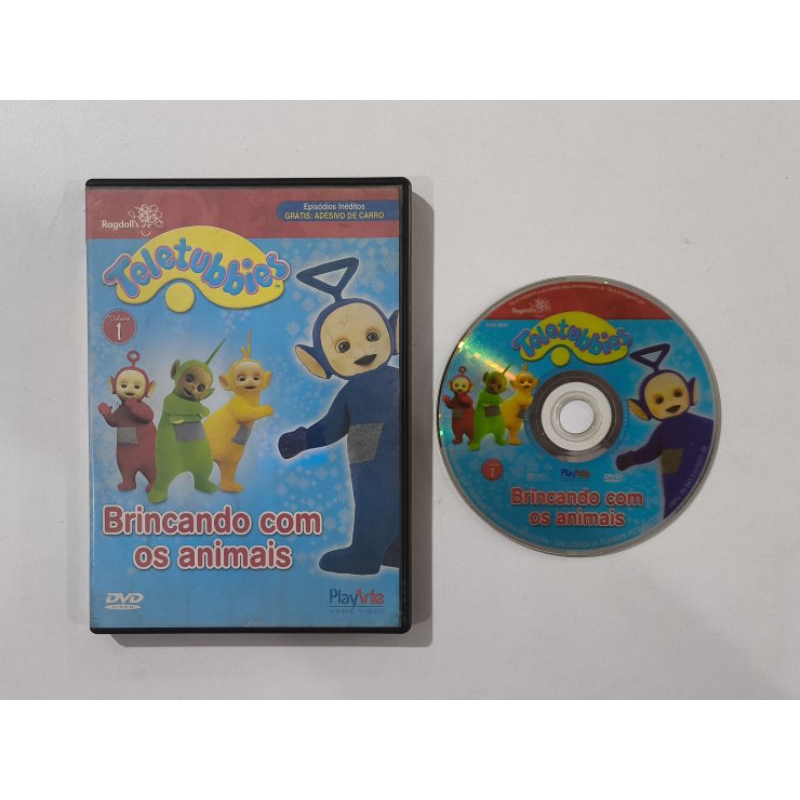 Dvd Filme - Teletubbies Brincando com os animais