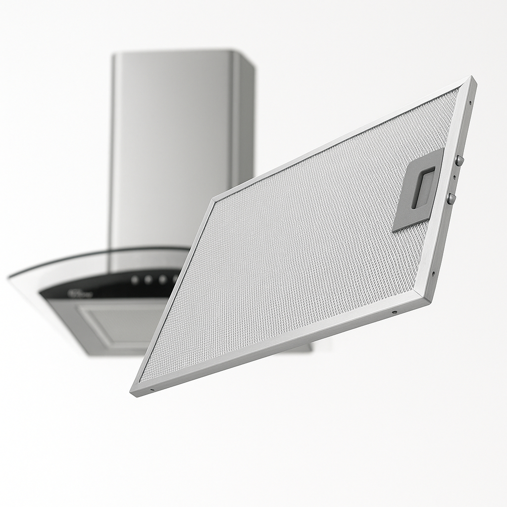 Filtro de Alumínio para Coifa Fischer Talent Slim 90cm – Medidas 27x36 cm, Alta Durabilidade