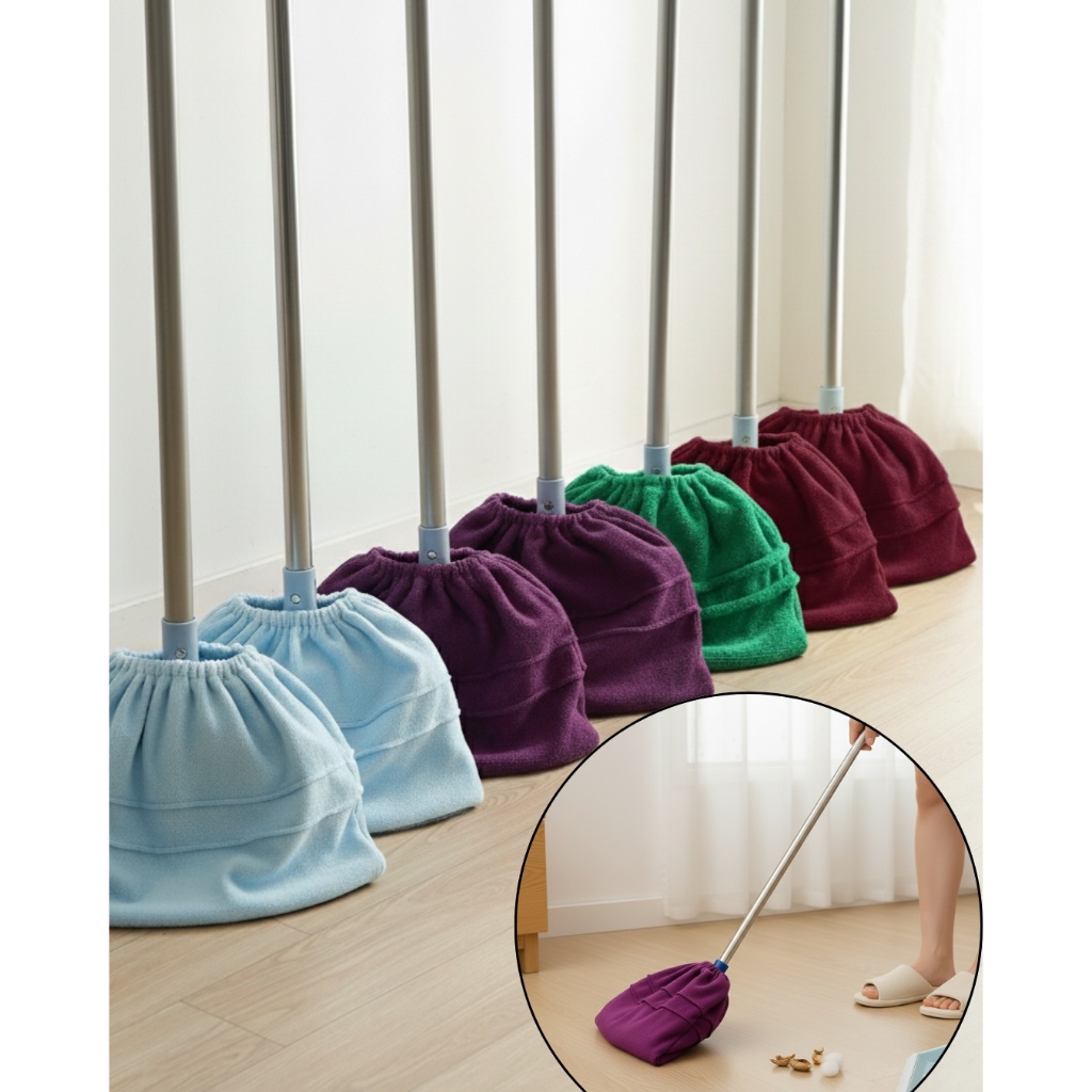 Capas de Microfibra Pano 2 pçs Reutilizáveis para Rodo e Vassoura Premium  Pano de Chão Absorvente Com Várias Funções em Oferta na Shopee