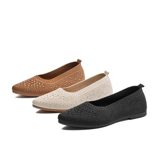 Meijile Mocassins Sapatos Estilo Mary Jane e Mules com Design de Furos e Cores Variadas para Mulheres221