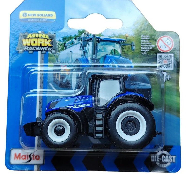 Miniatura Trator New Holland Massey ferguson fendt Escala 1/64 Maisto 6,5cm em Oferta na Shopee