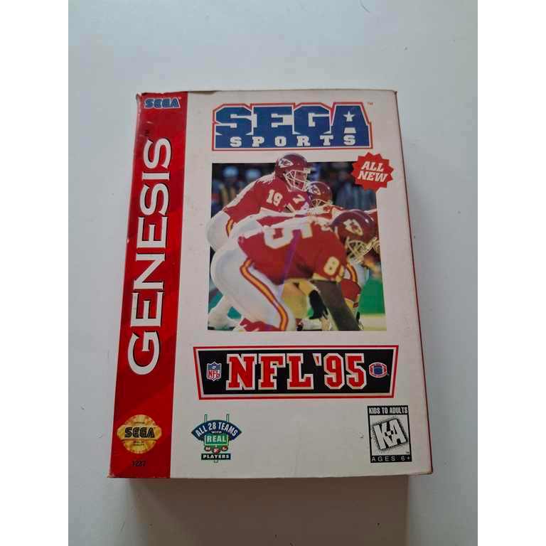Cartucho Mega Drive - NFL 95 - Original! (Mais Detalhes na Descrição)