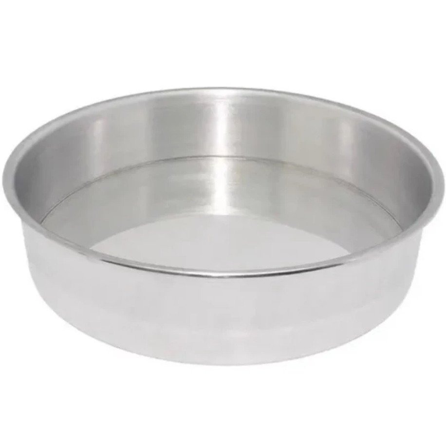 Forma Redonda Baixa 35x5cm P/ Bolo C/ 5cm Altura Em Alumínio em Oferta na Shopee