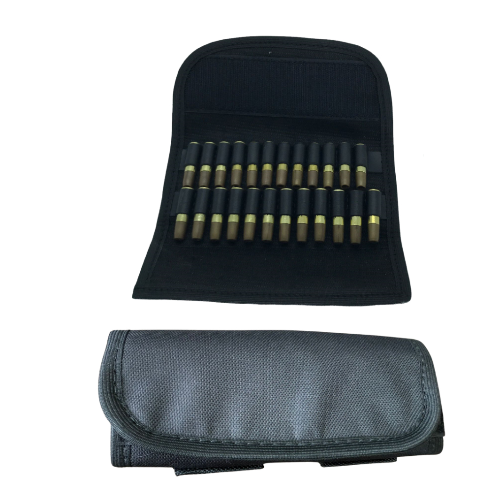 Baleiro/Cartucheira Fechado – Porta 24 Munições | Acessório Tático em Oferta na Shopee