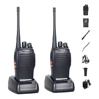 Kit 2 Radio Comunicador Baofeng 12km Walk Talk 16 Canais BF-777S Two-Way Radio em Oferta na Shopee