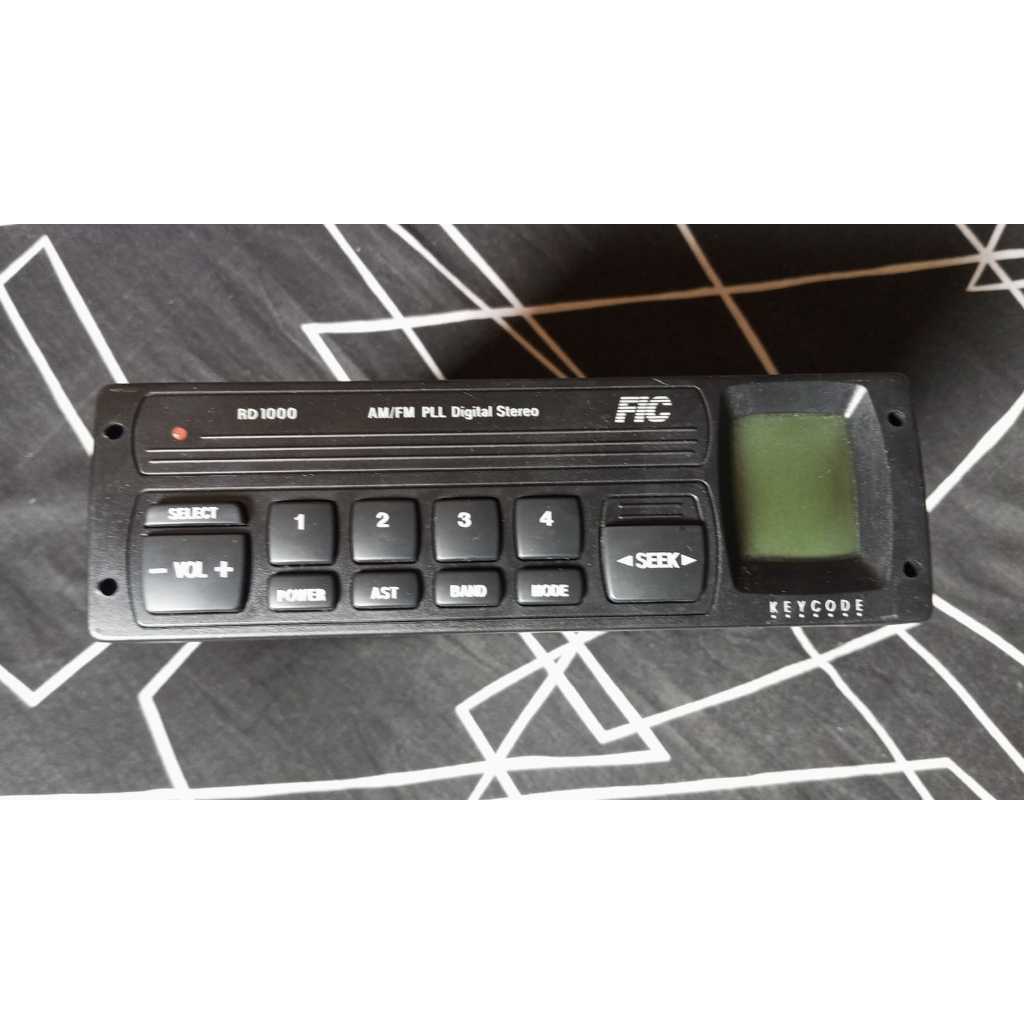 Antigo rádio automotivo FIC - leia descrição #av