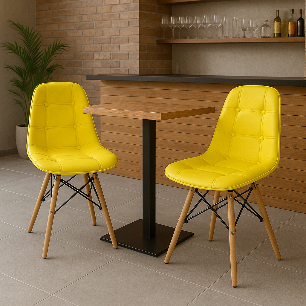 Cadeiras Amarelas para Cozinha: Onde Comprar | BuscaProdutos