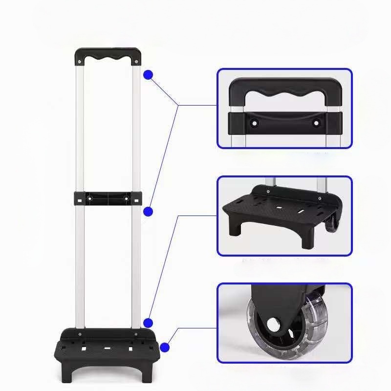 Suporte Com Rodas Dobrável Para Mochilas Escolares Perfeito Para Crianças E Uso Em Escadas em Oferta na Shopee