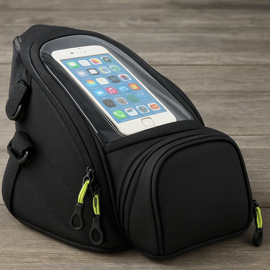 Bolsa Tanque Magnética Moto Alforge Capa Impermeável Universal Moto Celular À Prova D'água Saco De Combustível