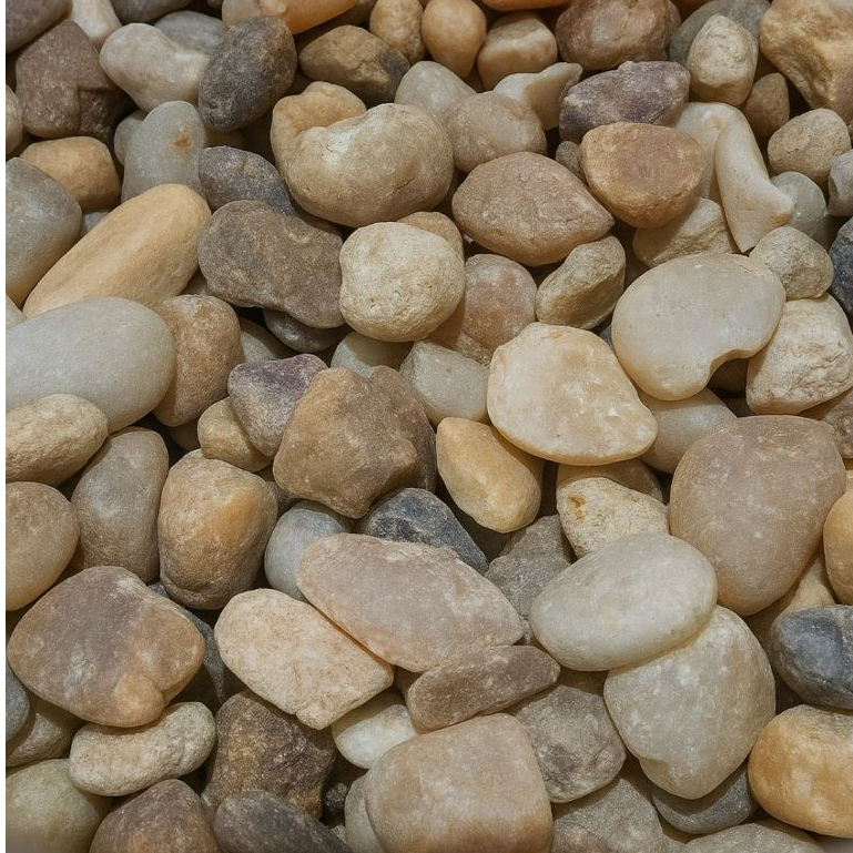 Pedra De Seixo De Rio Pequeno E Mini 2 Unidades De 5kg em Oferta na Shopee