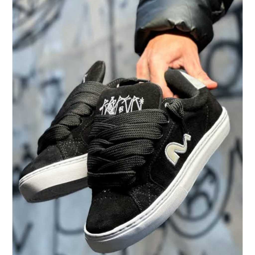 tenis tesla hertz masculino e feminino unissex casual eskatista esportivo streetwear suede lançamento da moda do momento