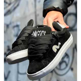 tenis tesla hertz masculino e feminino unissex casual eskatista esportivo streetwear suede lançamento da moda do momento