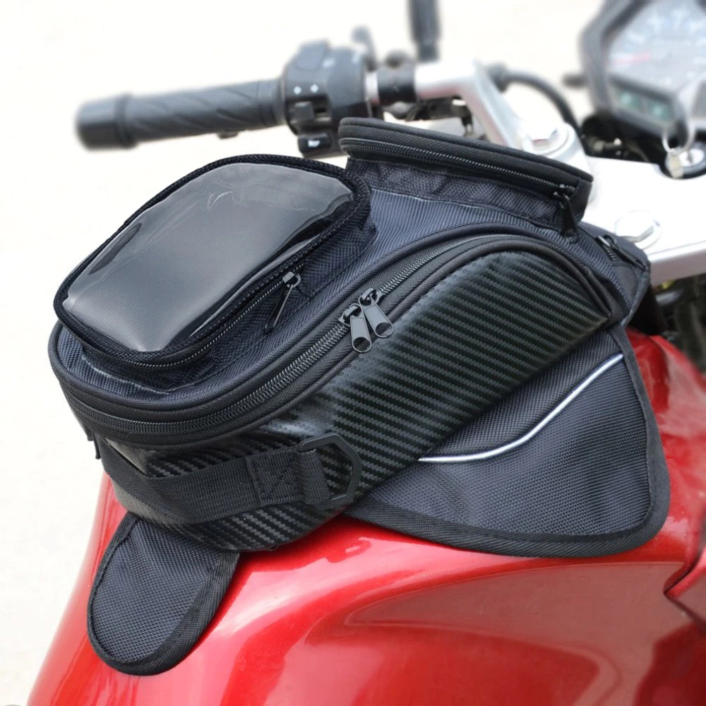 Bolsa Tanque Magnética Alforge Capa Impermeável Universal Moto Celular À Prova D'água Saco De Combustível Tanque Moto
