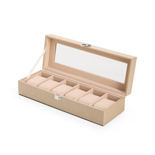 Porta Relogio 06 Lugares Luxo Dourado Dourado em Oferta na Shopee