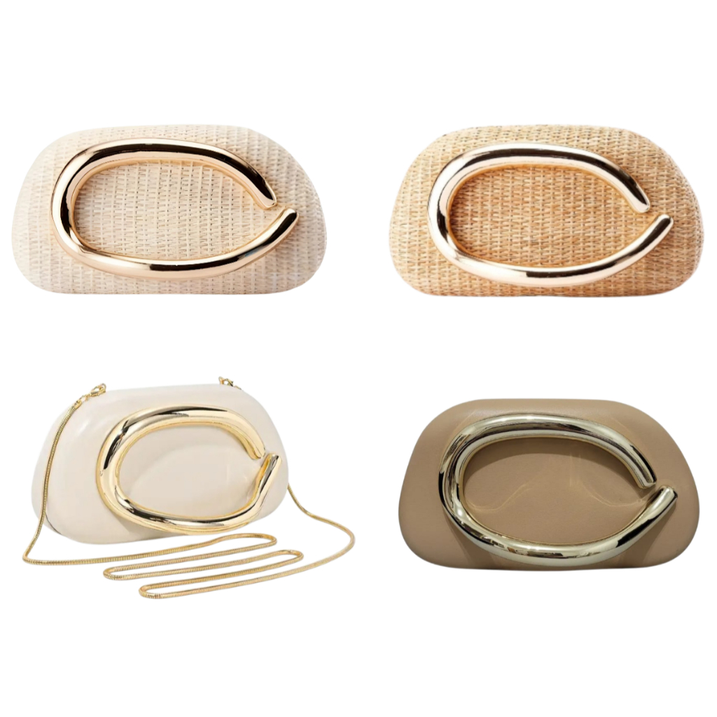 Bolsa Clutch Pequena Elegante de Palha ou Lisa Festa Casamento Formatura em Oferta na Shopee