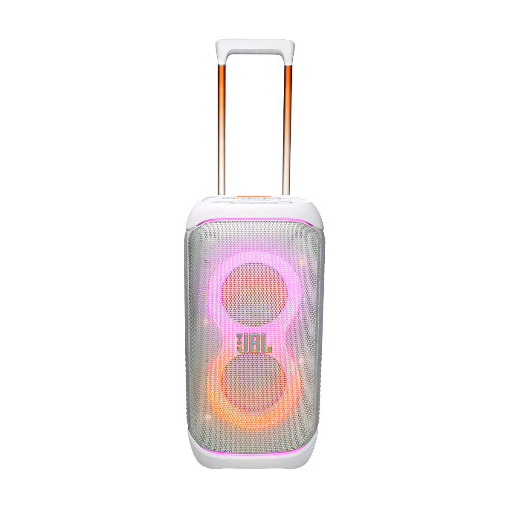 Caixa de Som Bluetooth Partybox Stage 320 JBL White Raridade Branca