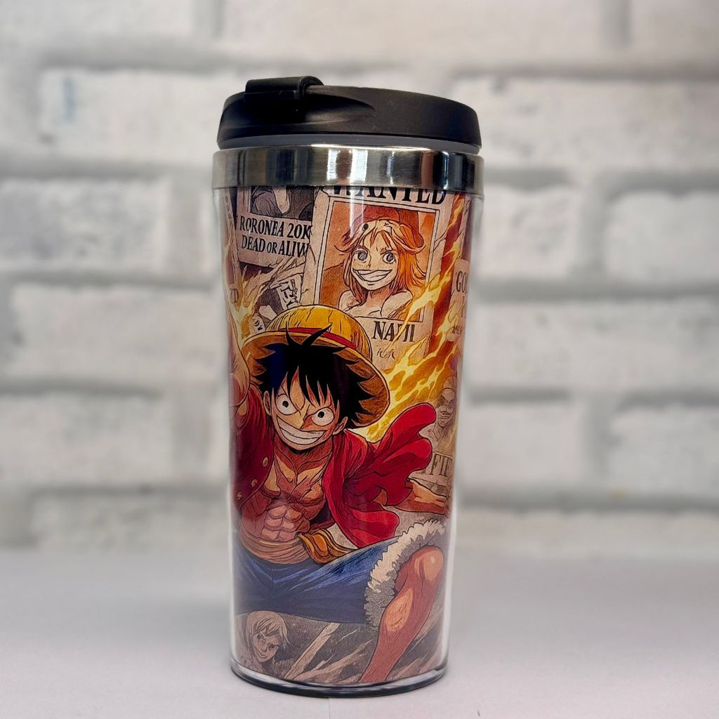 Copo Térmico Personalizado One Piece em Oferta na Shopee