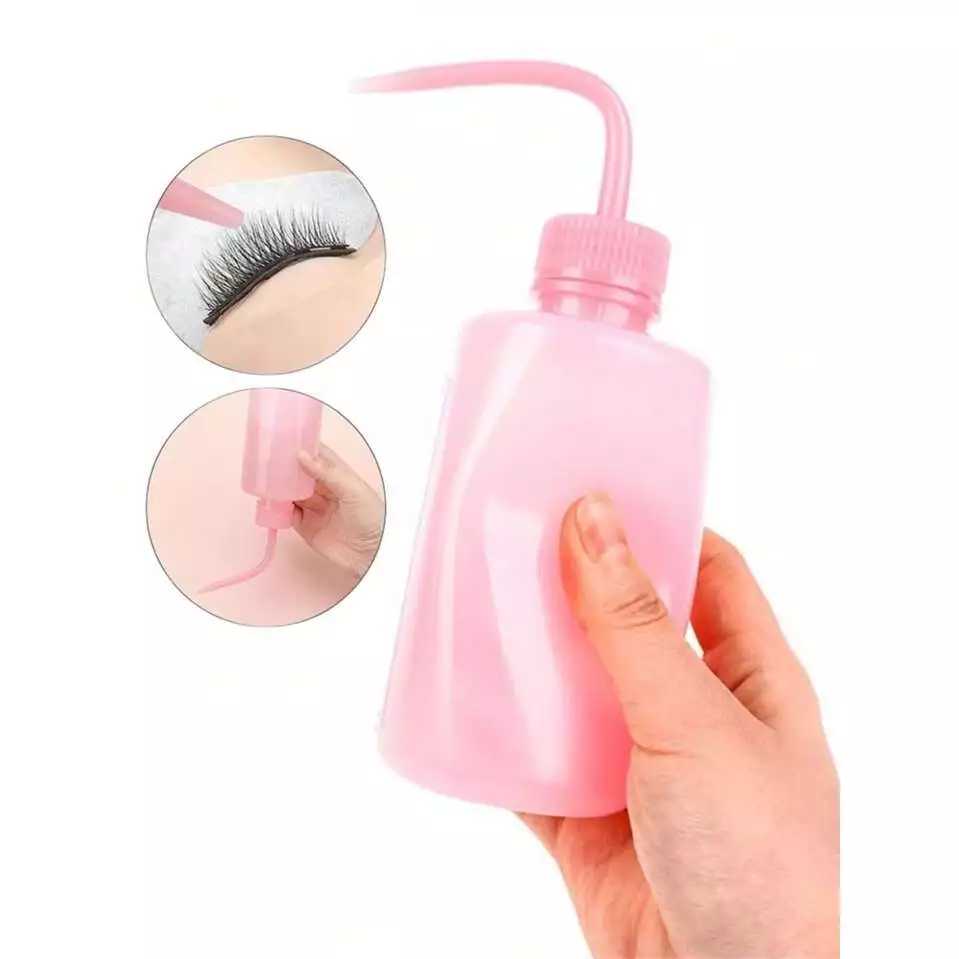 Pisseta frasco dosador para procedimentos 250ml para limpeza de cílios