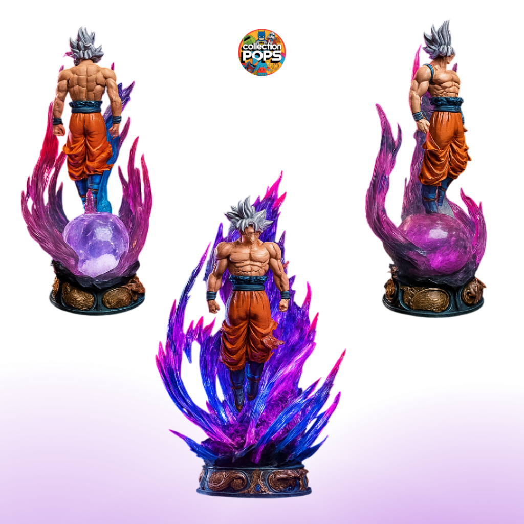 Boneco Brinquedo Dragon Ball 25cm Anime Figura Son Goku Figuras de Ação Glow Modelo action figure