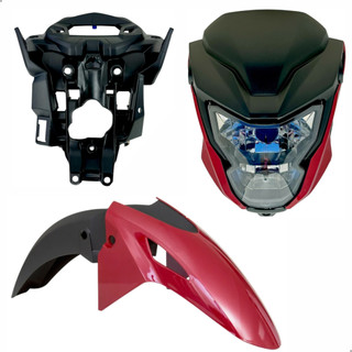 Kit Frente Titan 2025 Adaptada + Paralama Dianteiro 2025 Titan