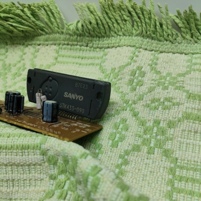 placa de saída com stk433-090 original som som Sony hcd-ec55