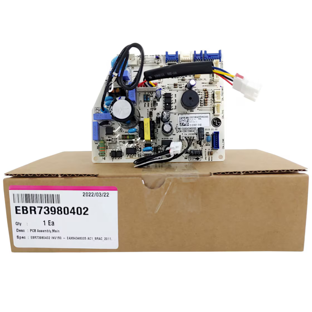 Placa Principal Evaporadora Ar Condicionado LG Inverter Original Novo EBR73980402 Usnw122hsg3 Asnw182csa1 Asnq092wsa0