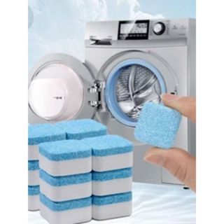 KIT20 Pastilhas para Limpeza de Máquinas de Lavar Roupas Efervescentes Multifuncional Máquinas de Lavar em Oferta na Shopee
