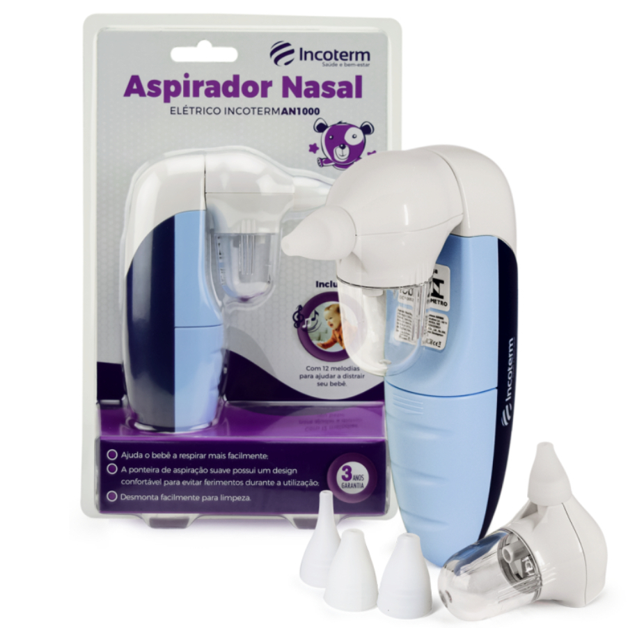 Aspirador Nasal Elétrico Incoterm AN1000 em Oferta na Shopee