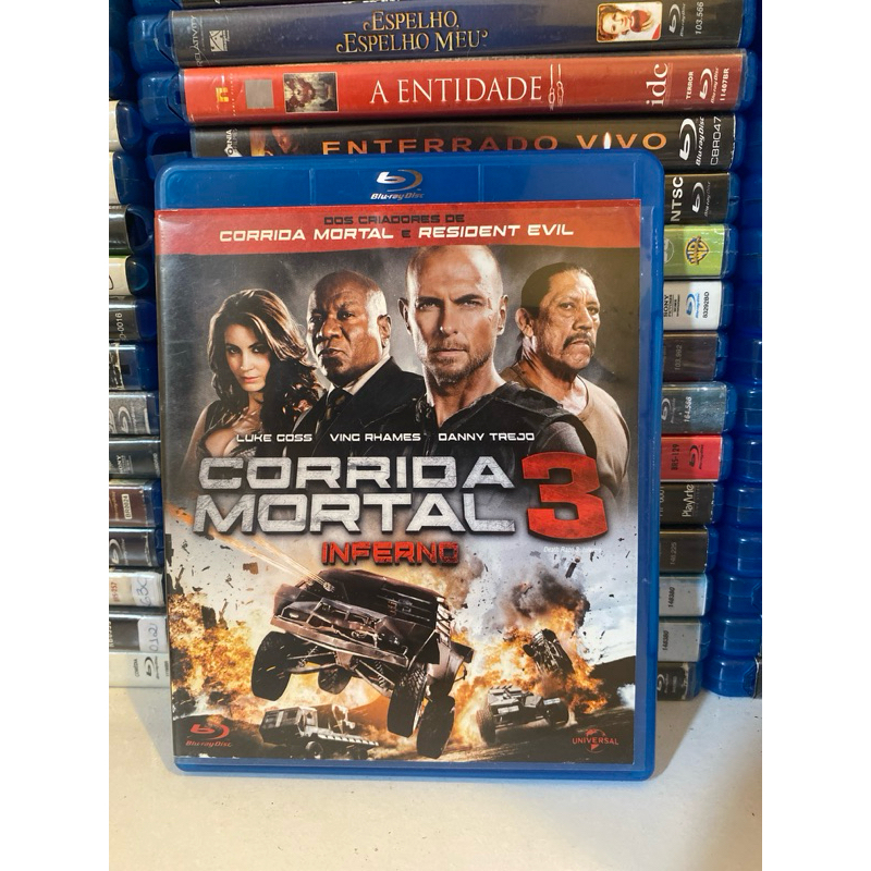BLU-RAY CORRIDA MORTAL INFERNO 3 (usado)