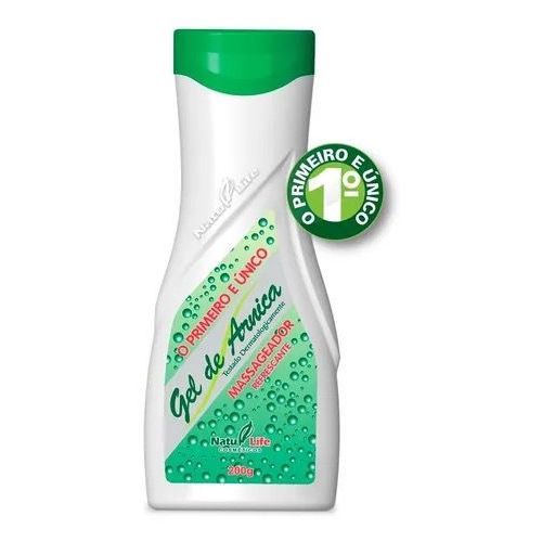 Kit 1 Gel de Arnica Natu Life - 200g Alivio de dores musculares.