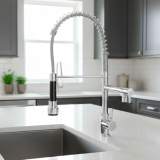 Torneira Gourmet Cozinha 50cm Premium Monocomando Aço Inox em Oferta na Shopee