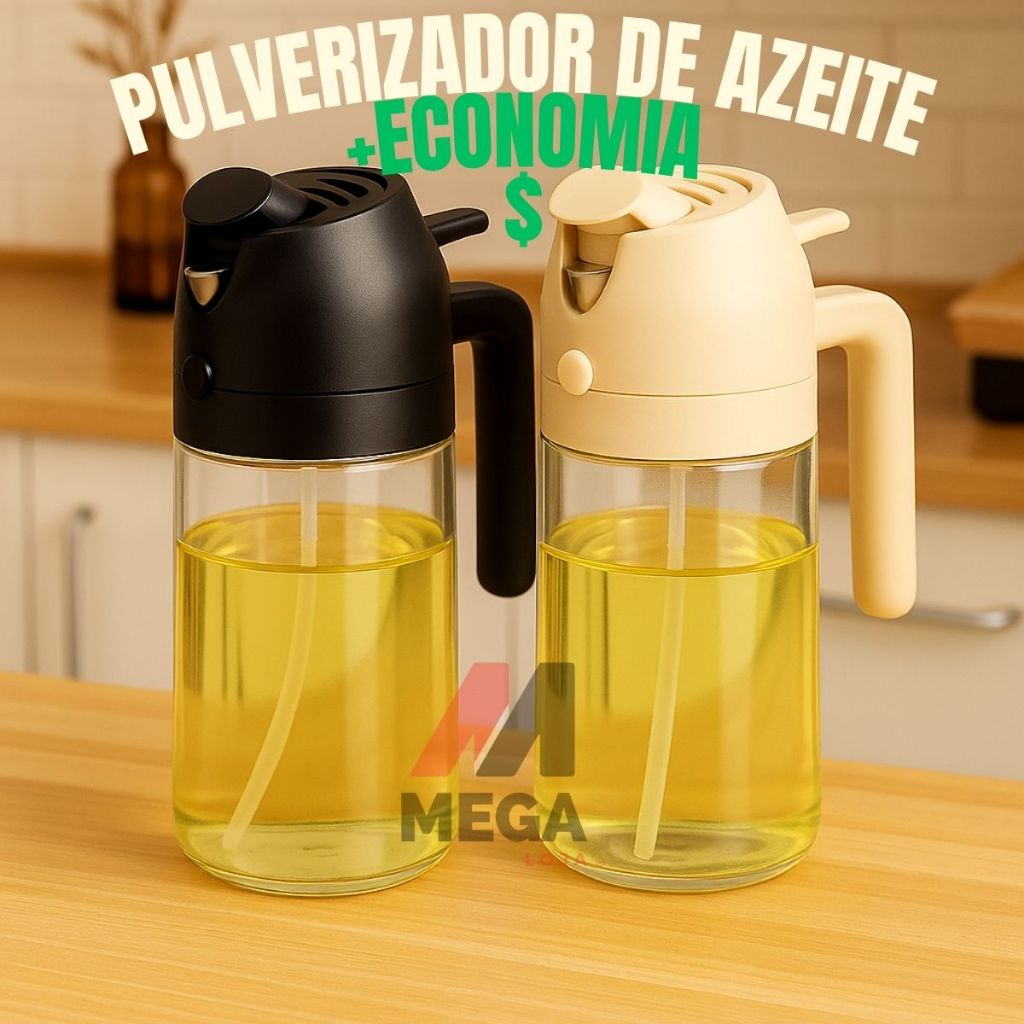 borrifador azeite óleo vinagre 2 em 1 spray vidro 500ml dispenser Pulverizador galheteiro ...