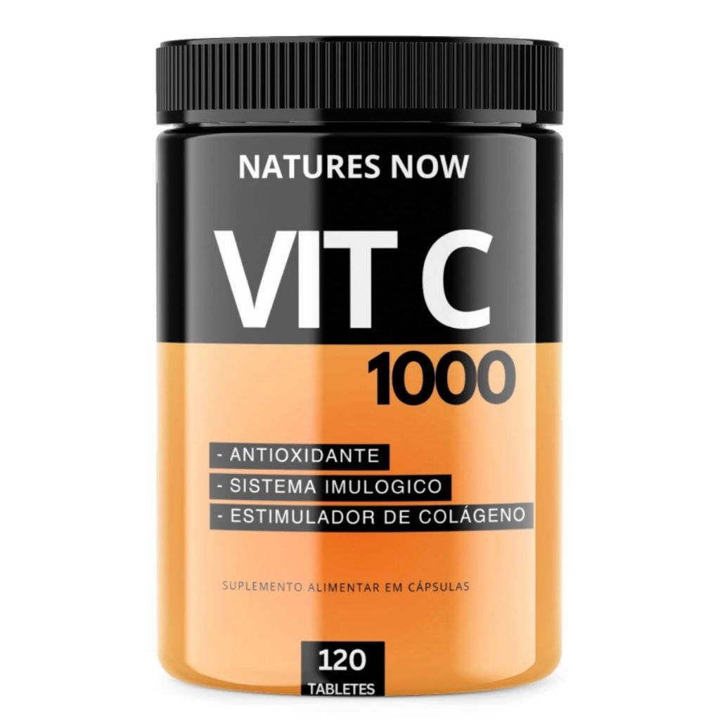 Vitamina C 1.000 120 Capsulas - Natures Now em Oferta na Shopee