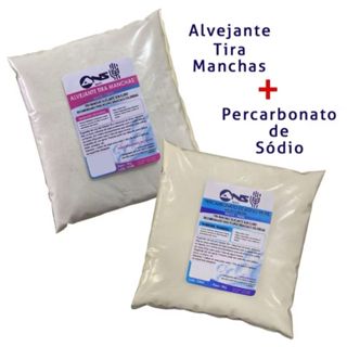 Tira Manchas Alvejante 1Kg + Percarbonato 1Kg em Oferta na Shopee