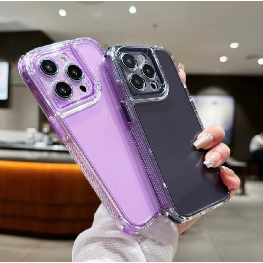 Capa Capinha Case Space 3 Premium + Película Para Iphone XR 11 12 13 14 15 PRO PRO MAX em Oferta na Shopee