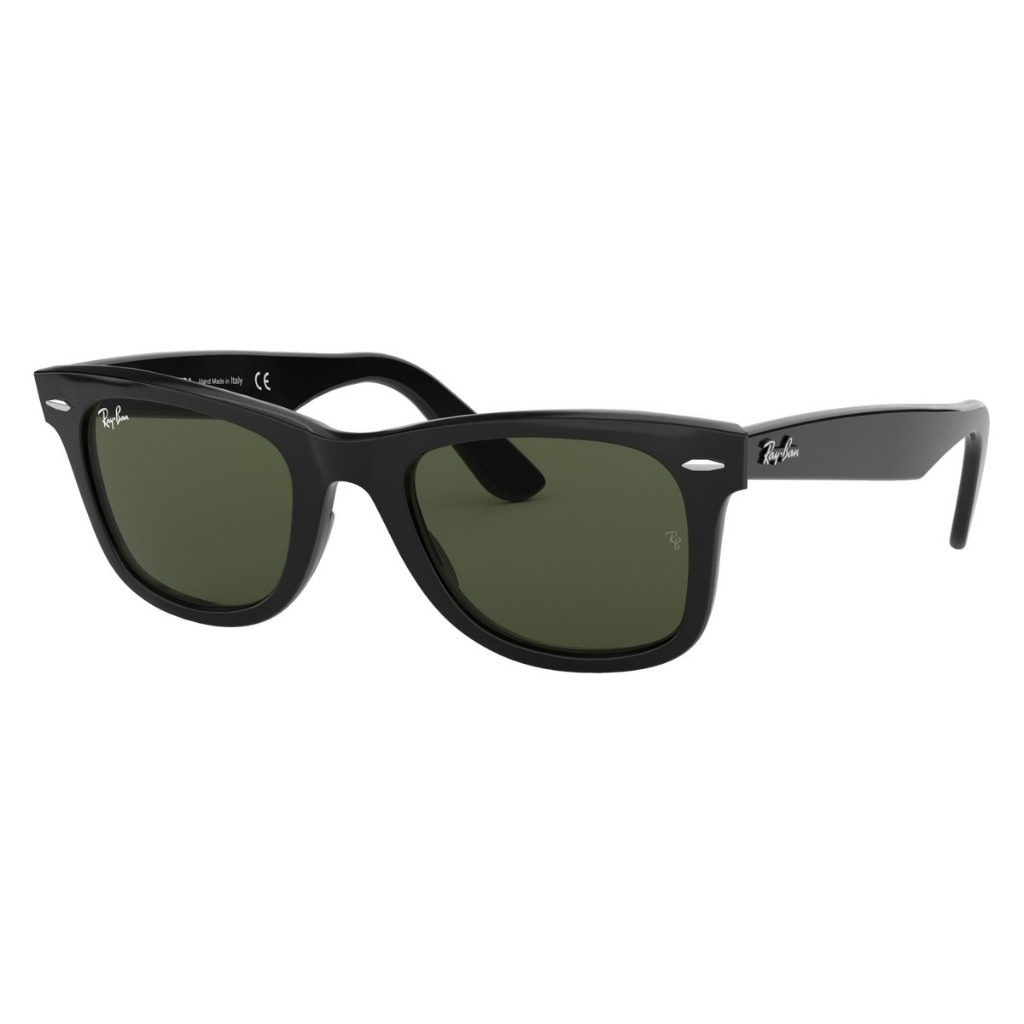 Óculos De Sol Ray Ban Wayfarer Rb2140 Preto 901 54 18 150