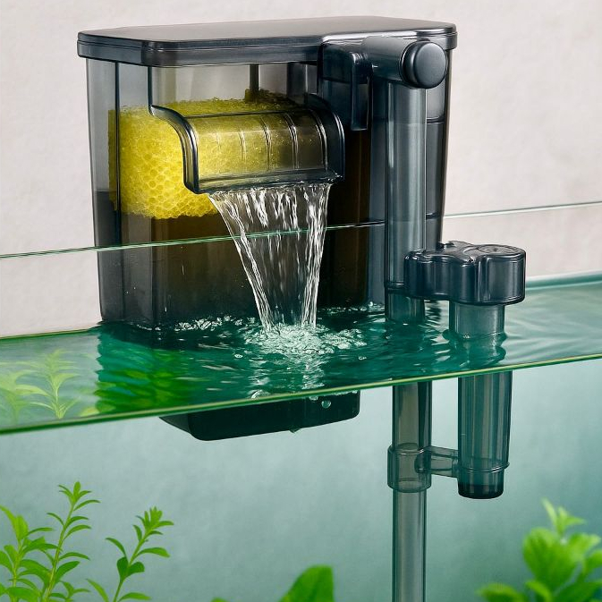 FILTRO EXTERNO HANG-ON HOF-250 XP-06 PARA AQUARIOS DE ATÉ 35L HF-200 AQUAVERSO 250L/H