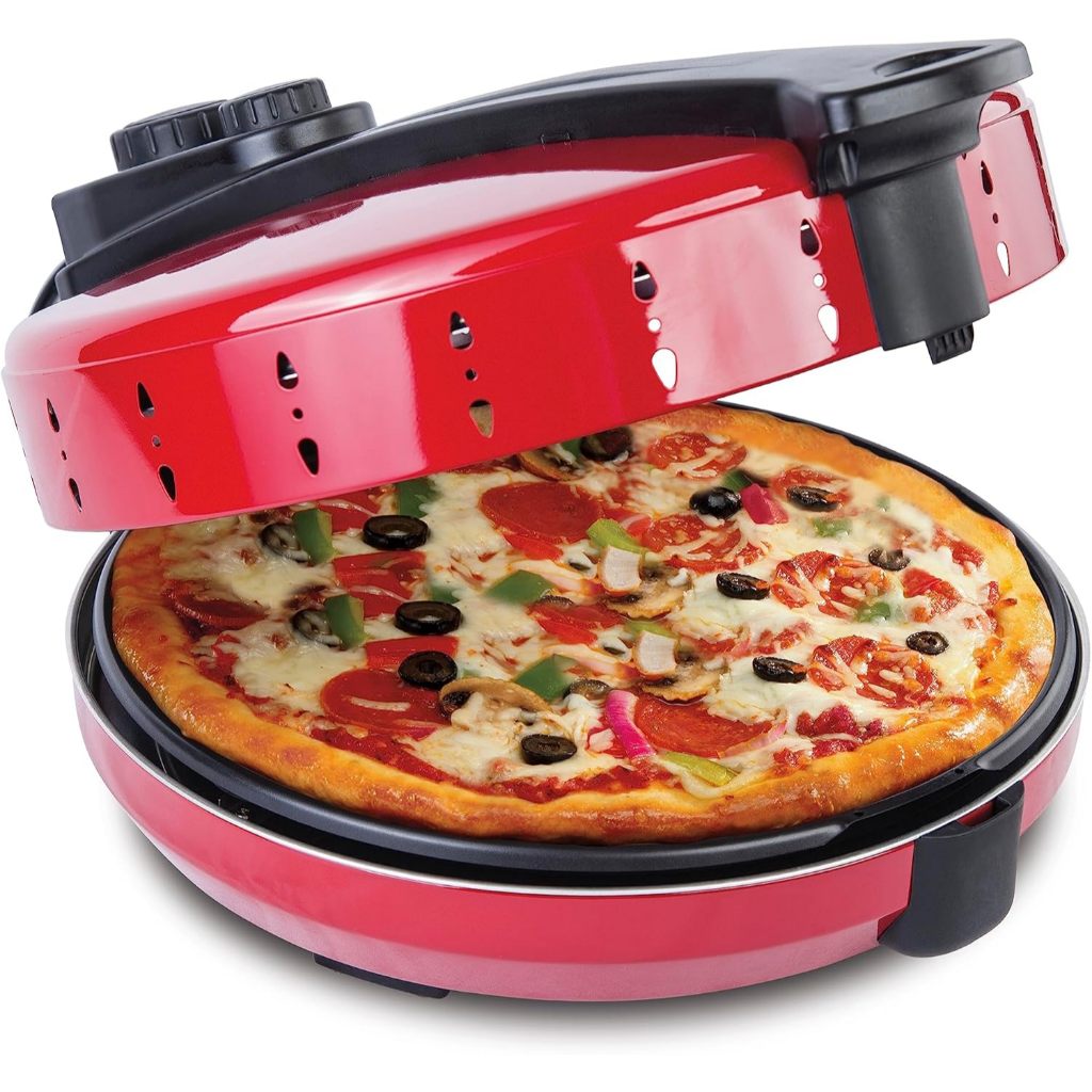 Forno Pizza 30cm Hamilton Beach 220V Rápido Elétrico Antiaderente e Super Rápido